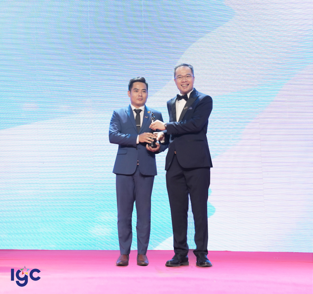 Mr. Dinh Hoang Trieu, Chief Operating Officer of IGC Group, received the "Best Companies to Work for in Asia 2022" award